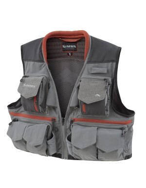 Simms Guide Vest in Steel